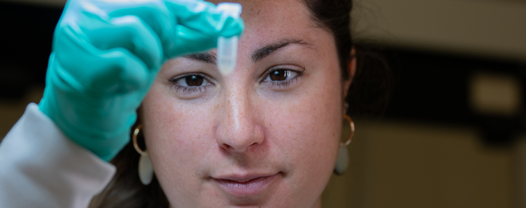 723463 Andrea Grana Holding Eppendorf Tube 00688