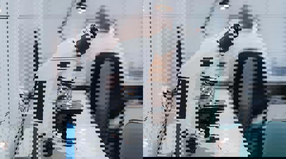 Research Lab Microscope