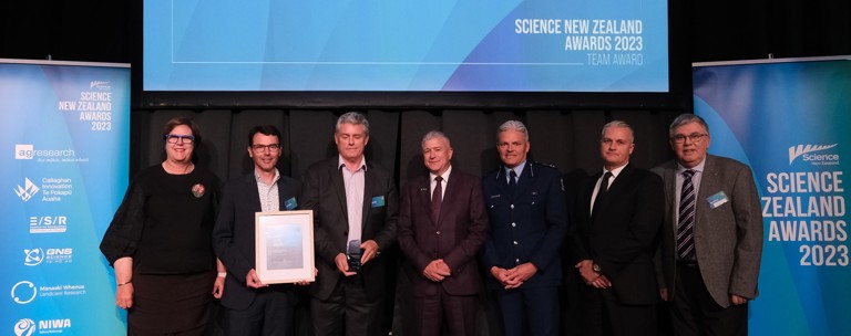 Lumi Drug Scan Team 2023 Science New Zealand Awards Esr