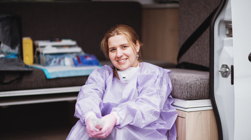 ESR Research Nurses Go Mobile